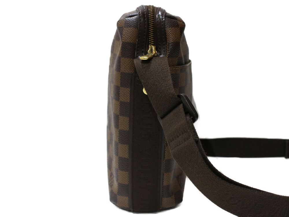 Louis Vuitton Shoulder Bobour Bag Trotteur Brown Ebene Damier Brown